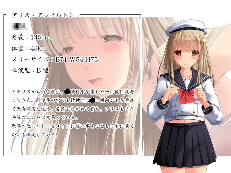 ヒロインのプロフィール